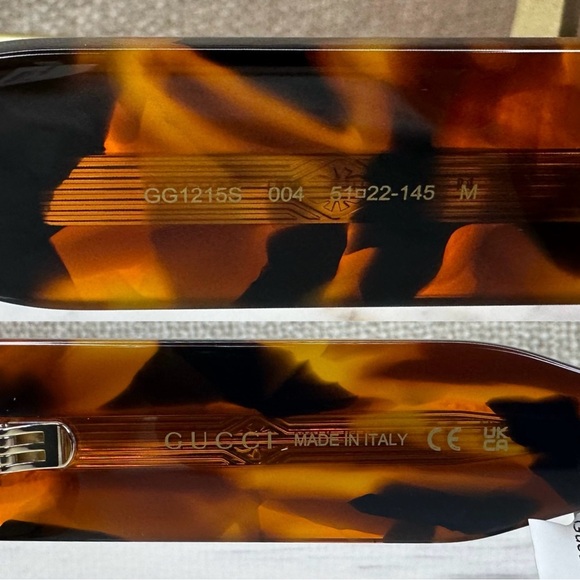 New! Authentic GUCCI Rectangle Sunglasses. - Picture 13 of 14